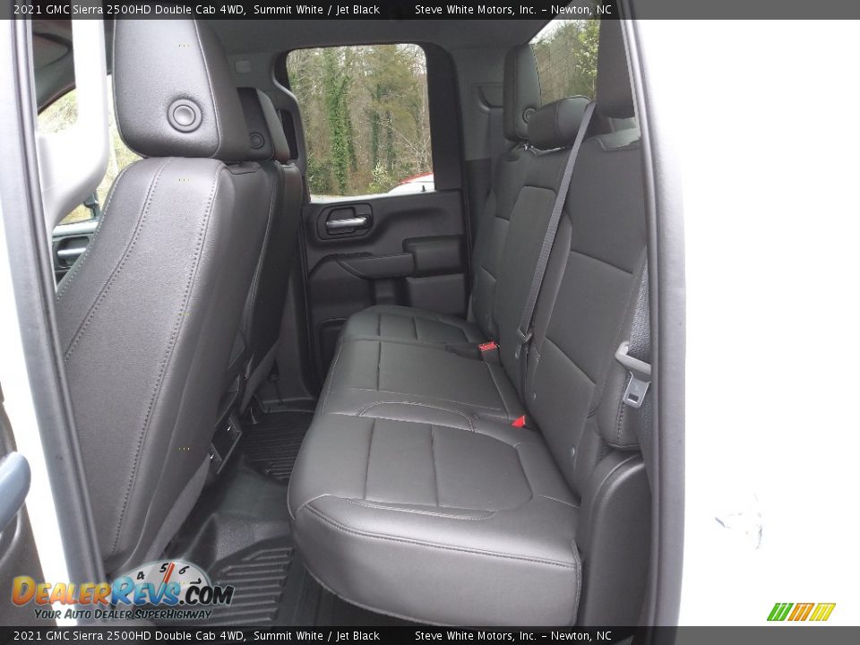 Rear Seat of 2021 GMC Sierra 2500HD Double Cab 4WD Photo #13