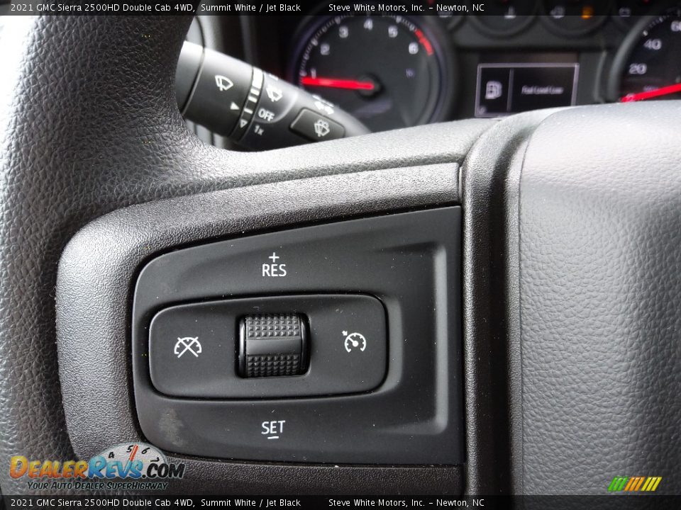 2021 GMC Sierra 2500HD Double Cab 4WD Steering Wheel Photo #18