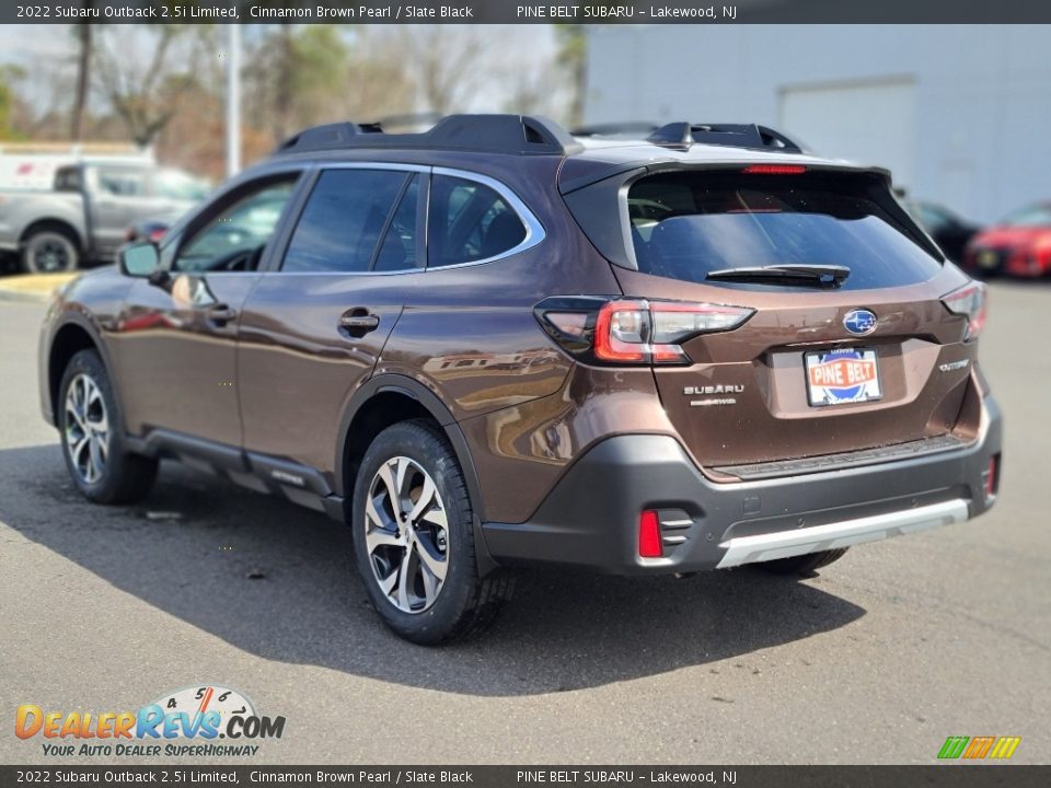 2022 Subaru Outback 2.5i Limited Cinnamon Brown Pearl / Slate Black Photo #6