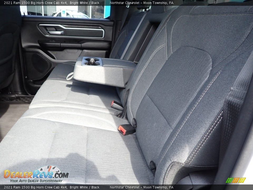 2021 Ram 1500 Big Horn Crew Cab 4x4 Bright White / Black Photo #20