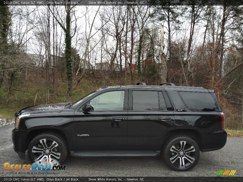 Onyx Black 2019 GMC Yukon SLT 4WD Photo #1