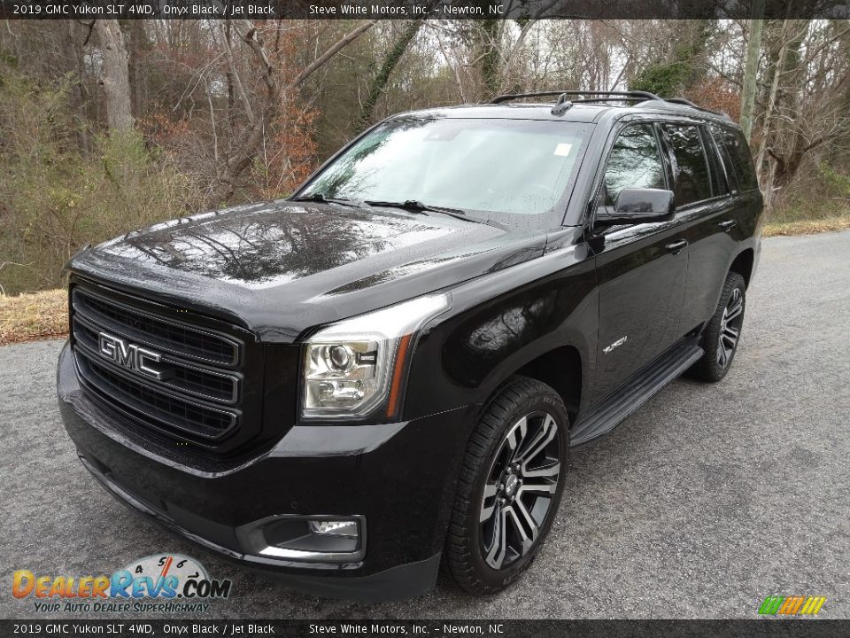 2019 GMC Yukon SLT 4WD Onyx Black / Jet Black Photo #3