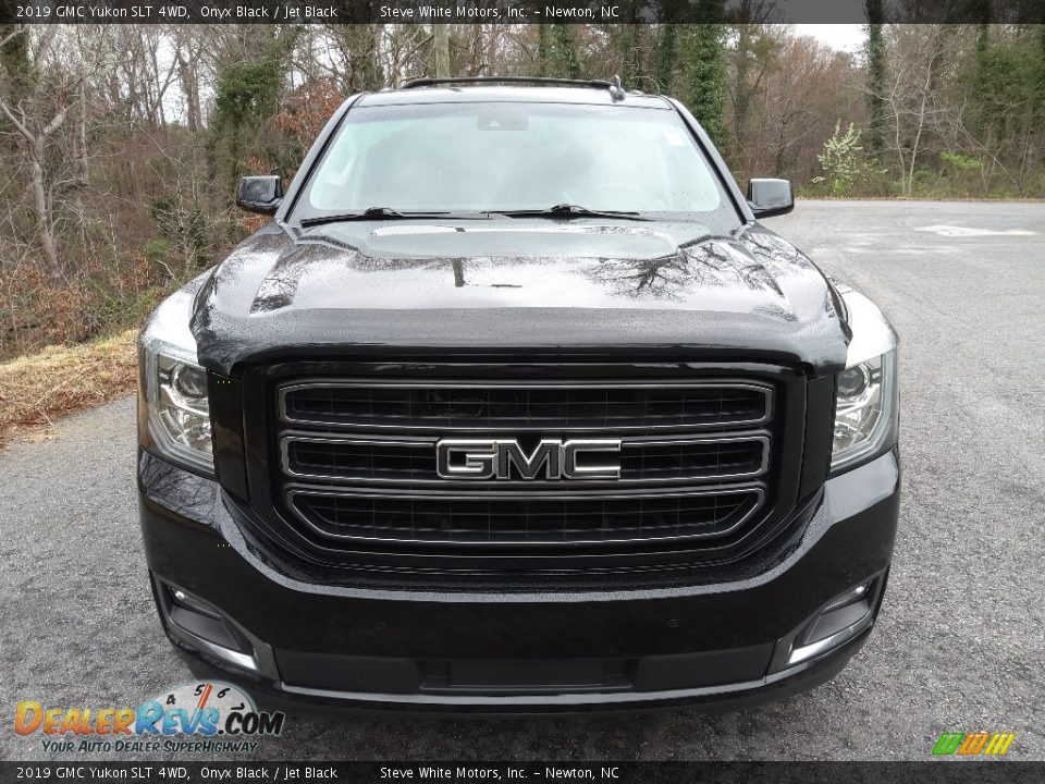 2019 GMC Yukon SLT 4WD Onyx Black / Jet Black Photo #4