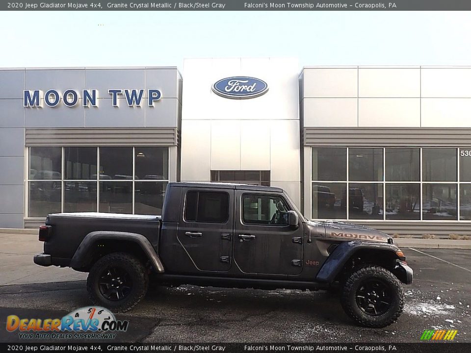 2020 Jeep Gladiator Mojave 4x4 Granite Crystal Metallic / Black/Steel Gray Photo #1