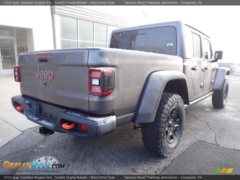 2020 Jeep Gladiator Mojave 4x4 Granite Crystal Metallic / Black/Steel Gray Photo #2