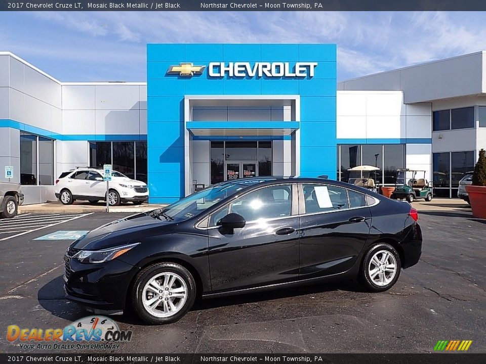 2017 Chevrolet Cruze LT Mosaic Black Metallic / Jet Black Photo #1