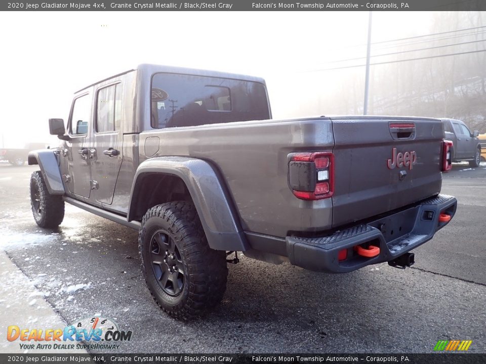 2020 Jeep Gladiator Mojave 4x4 Granite Crystal Metallic / Black/Steel Gray Photo #4