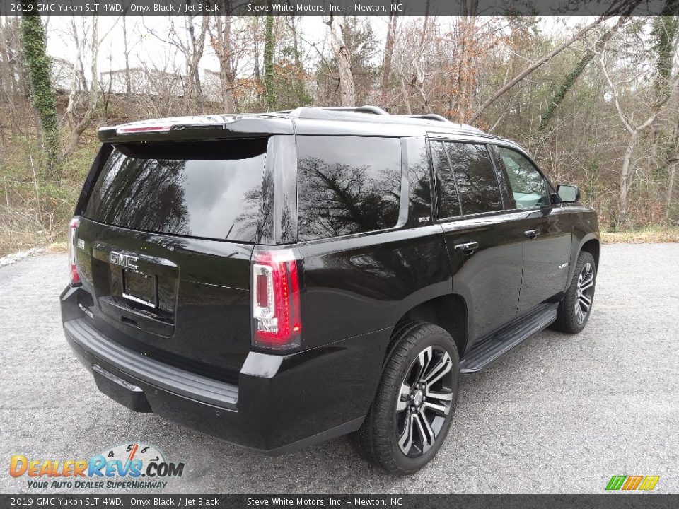 2019 GMC Yukon SLT 4WD Onyx Black / Jet Black Photo #9