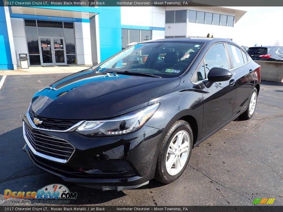 2017 Chevrolet Cruze LT Mosaic Black Metallic / Jet Black Photo #2