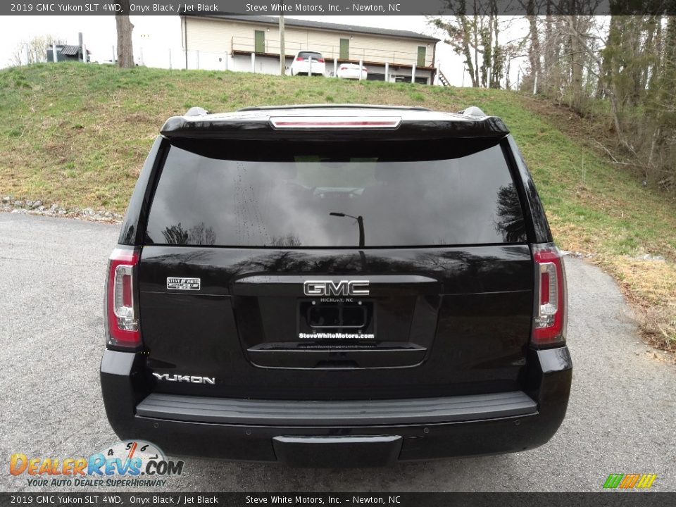 2019 GMC Yukon SLT 4WD Onyx Black / Jet Black Photo #10