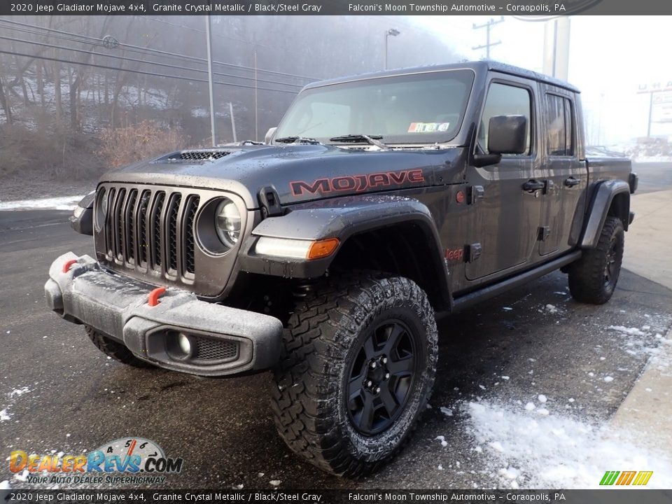 2020 Jeep Gladiator Mojave 4x4 Granite Crystal Metallic / Black/Steel Gray Photo #6