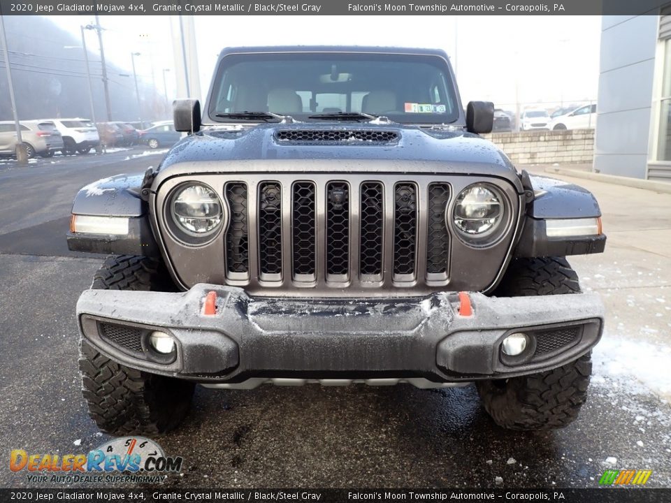 2020 Jeep Gladiator Mojave 4x4 Granite Crystal Metallic / Black/Steel Gray Photo #7