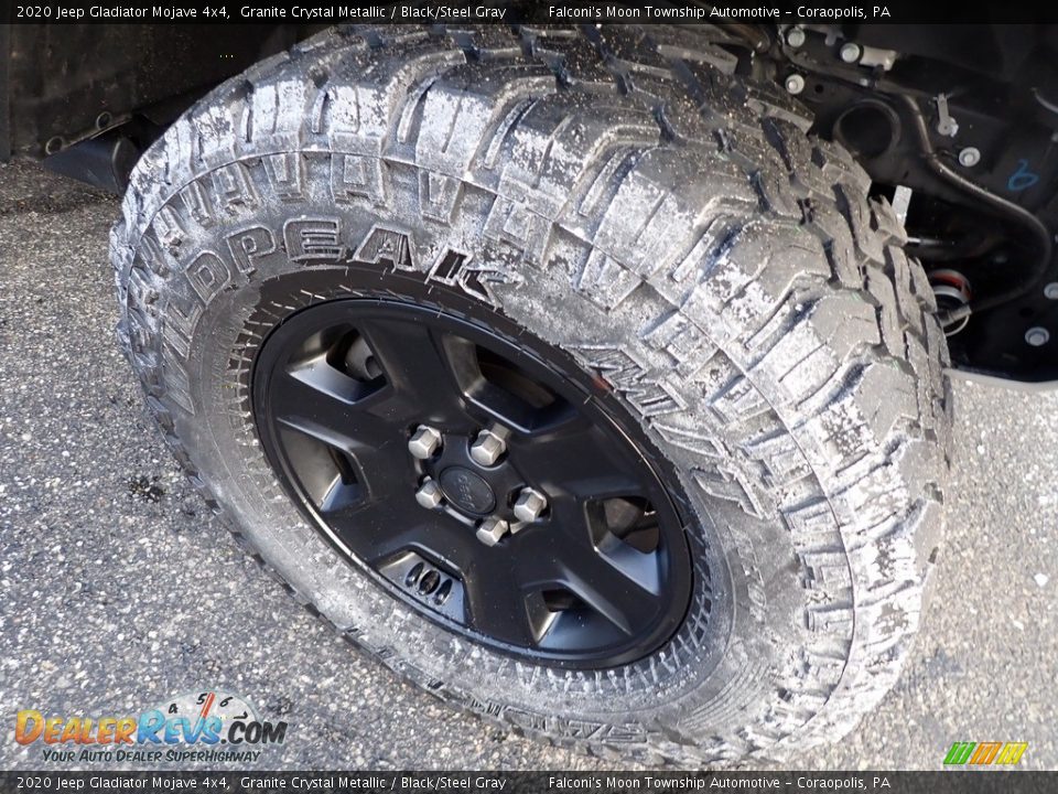 2020 Jeep Gladiator Mojave 4x4 Granite Crystal Metallic / Black/Steel Gray Photo #9