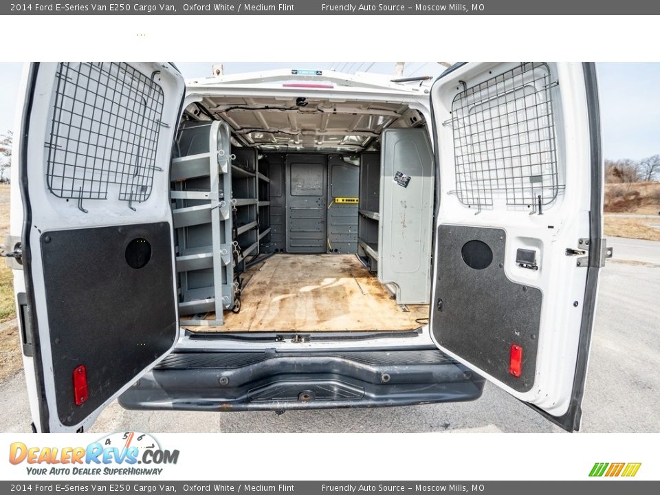 2014 Ford E-Series Van E250 Cargo Van Oxford White / Medium Flint Photo #20