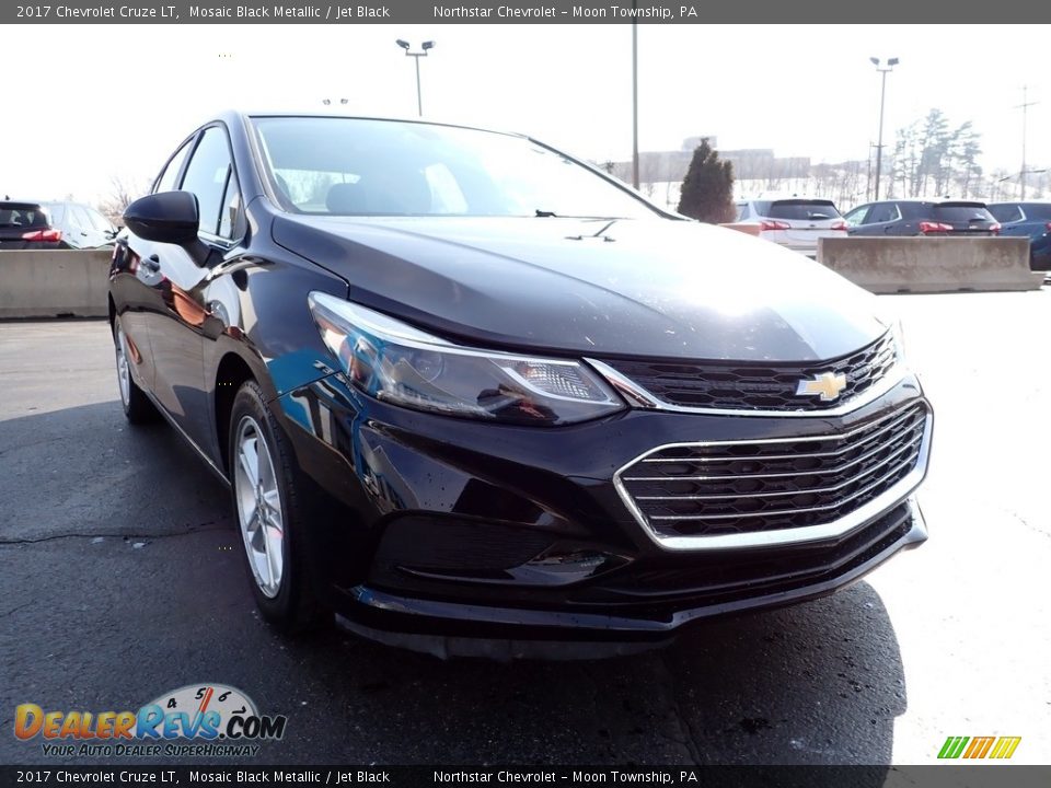 2017 Chevrolet Cruze LT Mosaic Black Metallic / Jet Black Photo #12