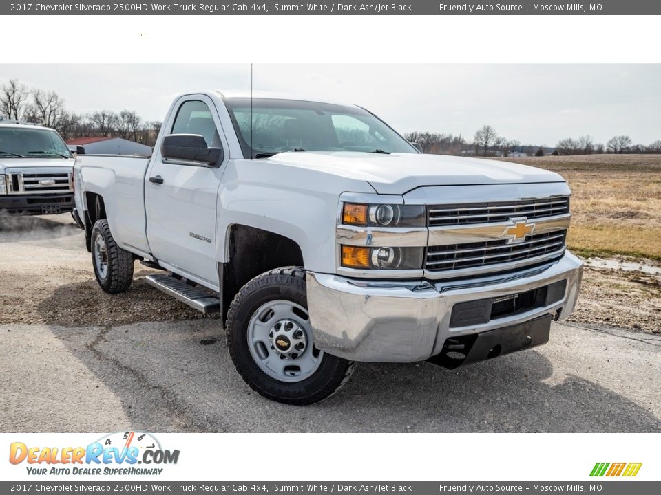 2017 Chevrolet Silverado 2500HD Work Truck Regular Cab 4x4 Summit White / Dark Ash/Jet Black Photo #1