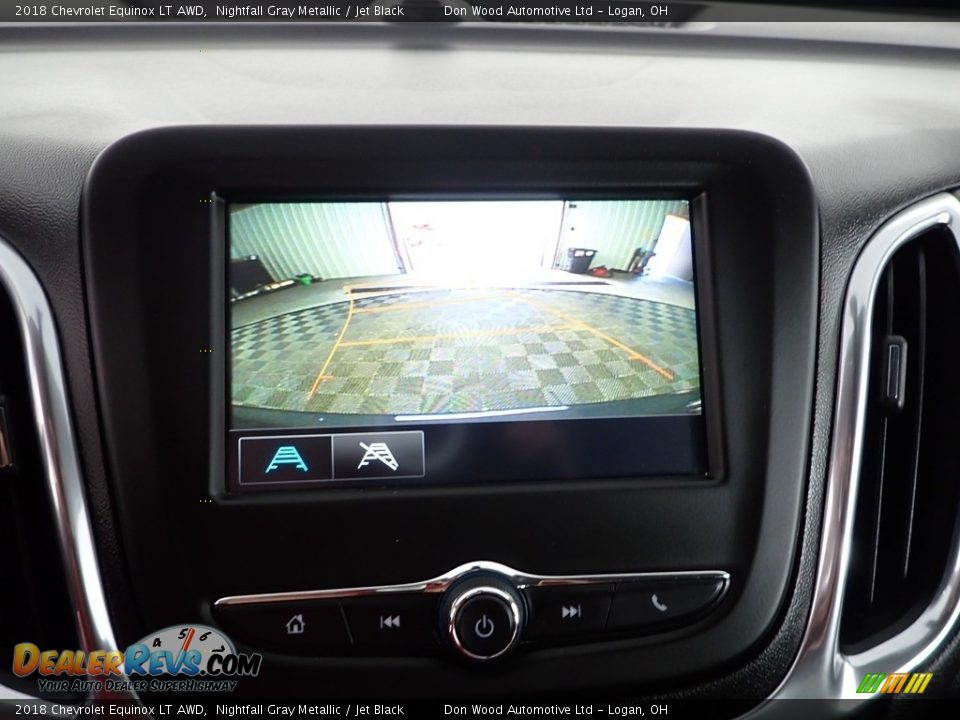 2018 Chevrolet Equinox LT AWD Nightfall Gray Metallic / Jet Black Photo #2