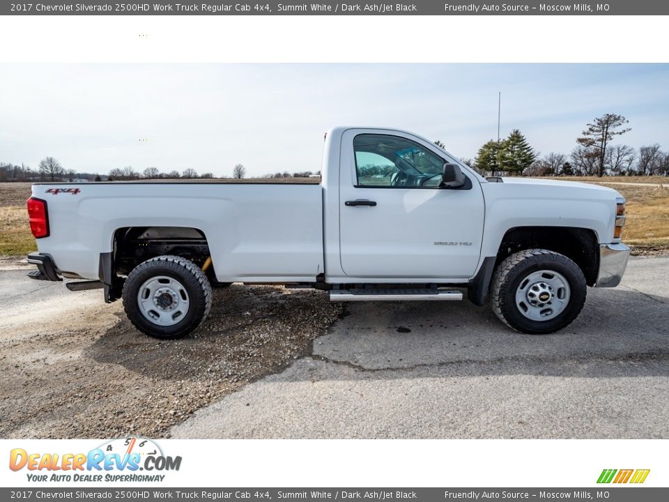 2017 Chevrolet Silverado 2500HD Work Truck Regular Cab 4x4 Summit White / Dark Ash/Jet Black Photo #3