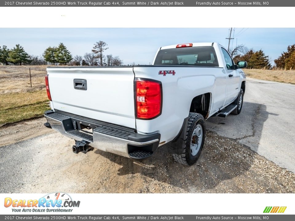 2017 Chevrolet Silverado 2500HD Work Truck Regular Cab 4x4 Summit White / Dark Ash/Jet Black Photo #4