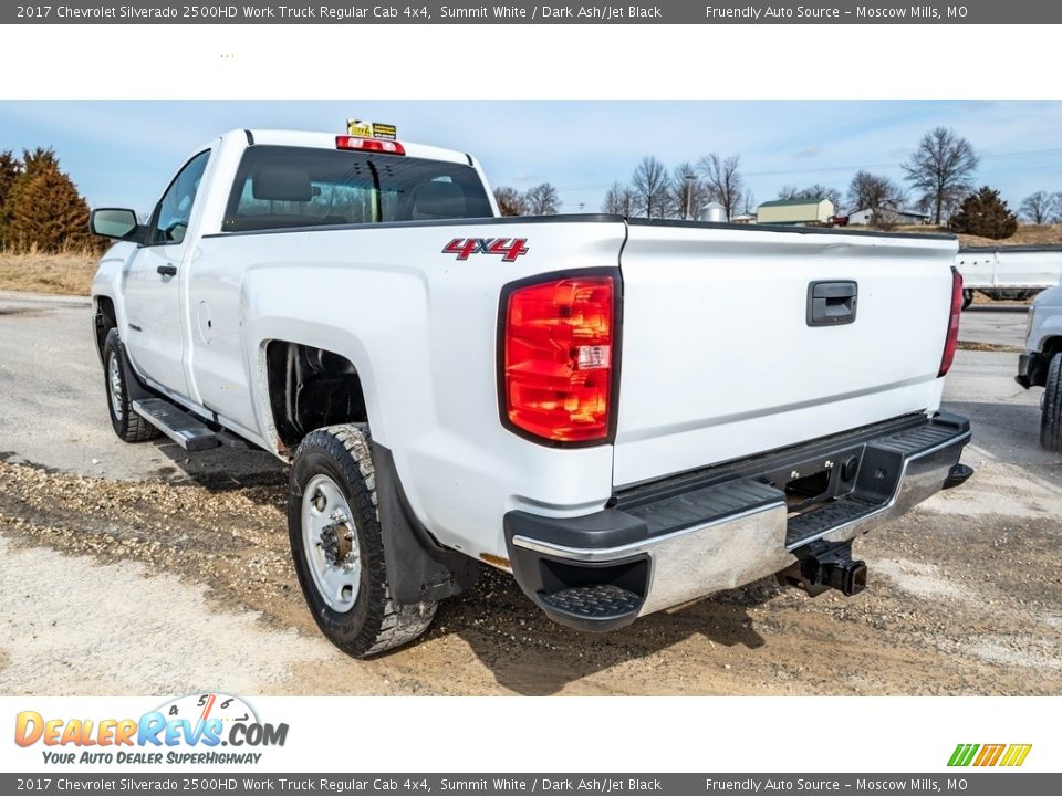 2017 Chevrolet Silverado 2500HD Work Truck Regular Cab 4x4 Summit White / Dark Ash/Jet Black Photo #6