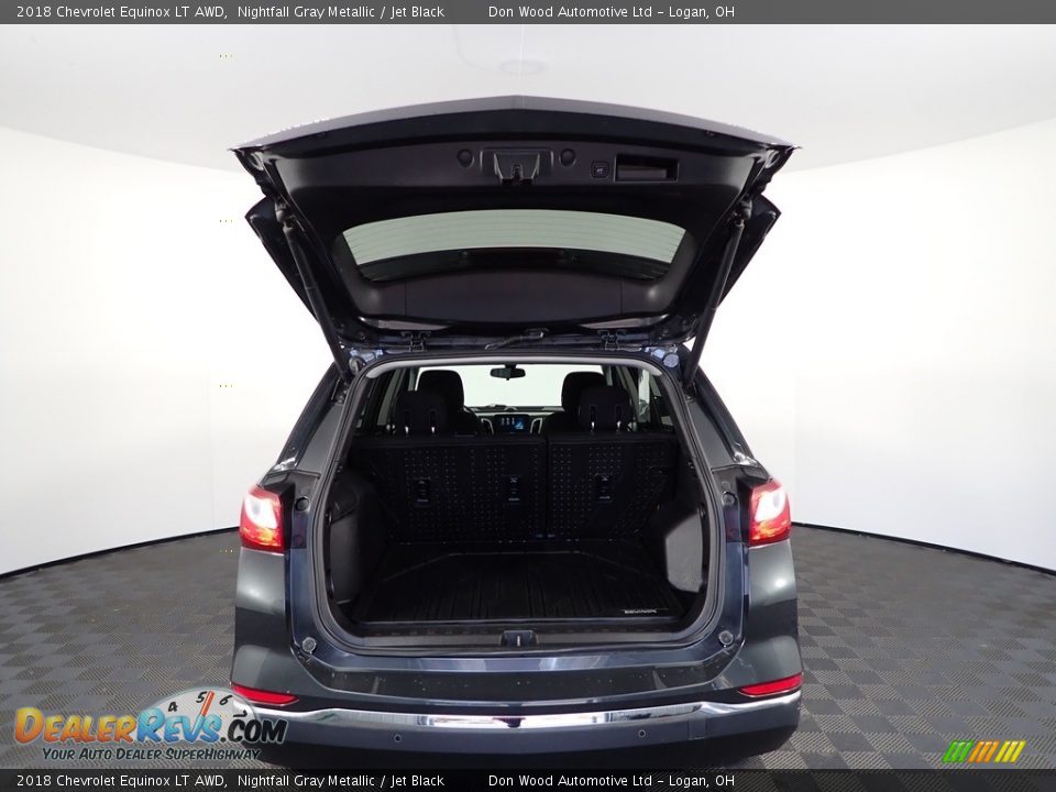 2018 Chevrolet Equinox LT AWD Nightfall Gray Metallic / Jet Black Photo #11