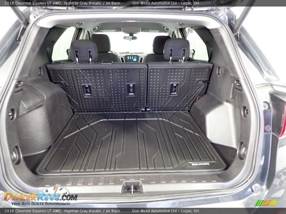 2018 Chevrolet Equinox LT AWD Nightfall Gray Metallic / Jet Black Photo #12