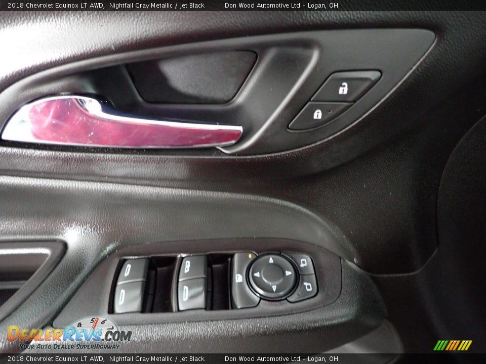 2018 Chevrolet Equinox LT AWD Nightfall Gray Metallic / Jet Black Photo #14