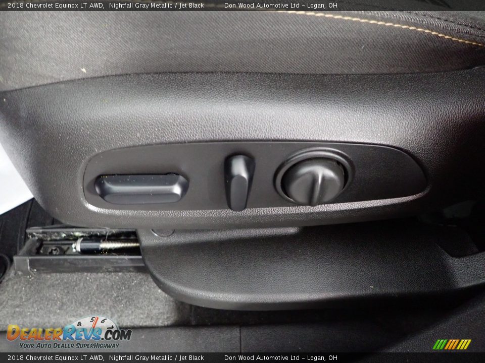 2018 Chevrolet Equinox LT AWD Nightfall Gray Metallic / Jet Black Photo #15