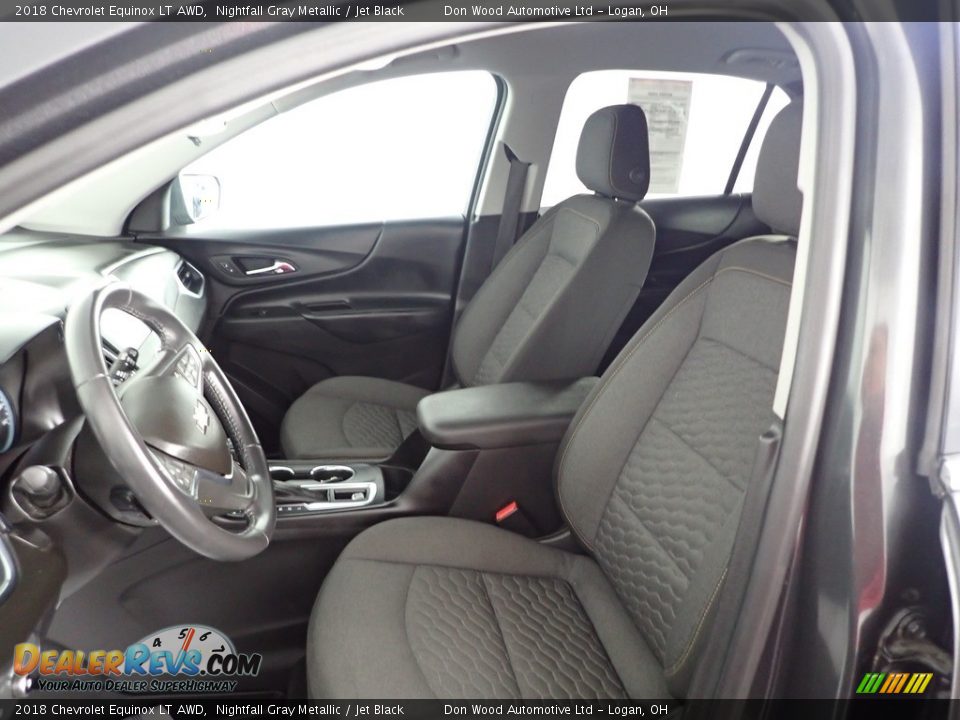 2018 Chevrolet Equinox LT AWD Nightfall Gray Metallic / Jet Black Photo #16