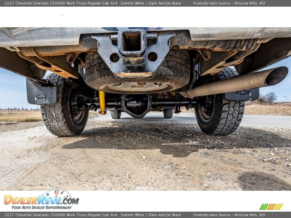 2017 Chevrolet Silverado 2500HD Work Truck Regular Cab 4x4 Summit White / Dark Ash/Jet Black Photo #13