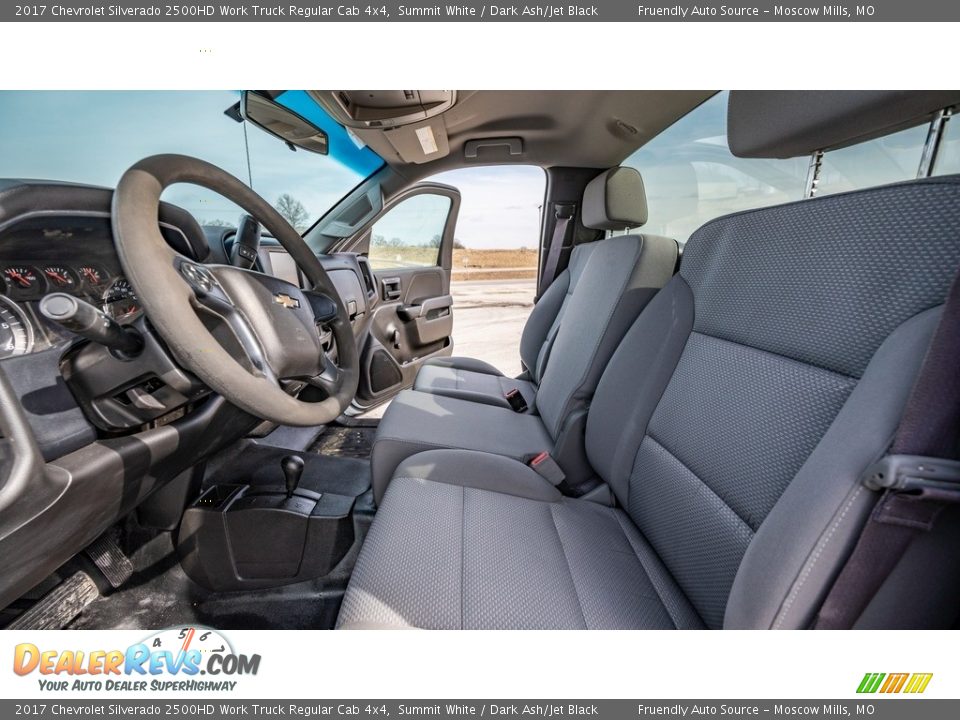 2017 Chevrolet Silverado 2500HD Work Truck Regular Cab 4x4 Summit White / Dark Ash/Jet Black Photo #18