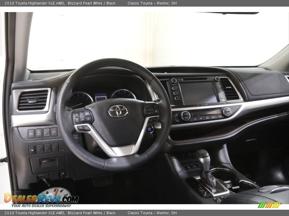 2019 Toyota Highlander XLE AWD Blizzard Pearl White / Black Photo #6