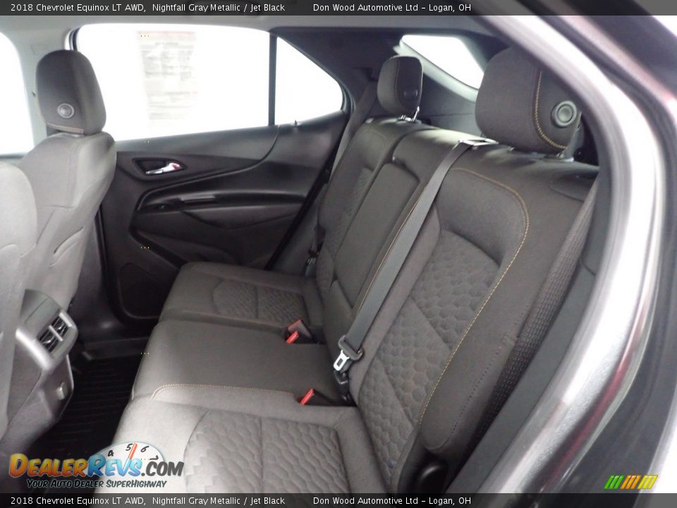 2018 Chevrolet Equinox LT AWD Nightfall Gray Metallic / Jet Black Photo #27