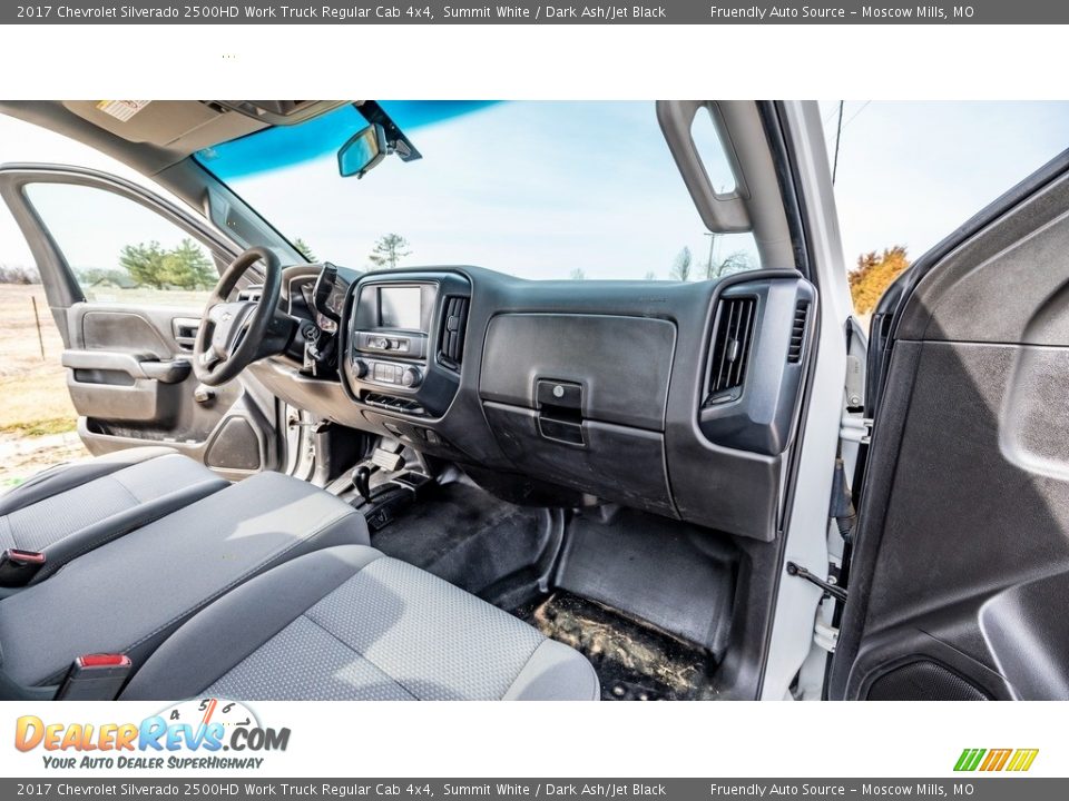 2017 Chevrolet Silverado 2500HD Work Truck Regular Cab 4x4 Summit White / Dark Ash/Jet Black Photo #21