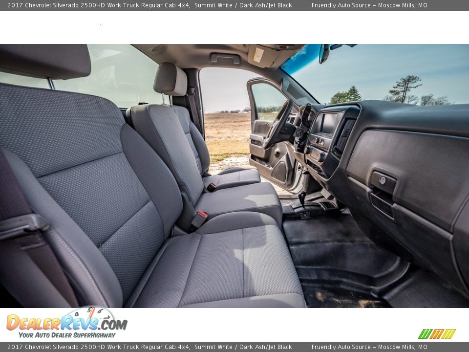 2017 Chevrolet Silverado 2500HD Work Truck Regular Cab 4x4 Summit White / Dark Ash/Jet Black Photo #22