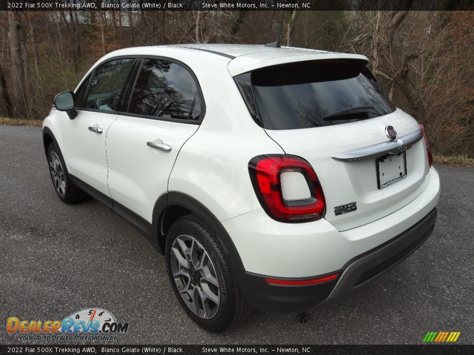 2022 Fiat 500X Trekking AWD Bianco Gelato (White) / Black Photo #8