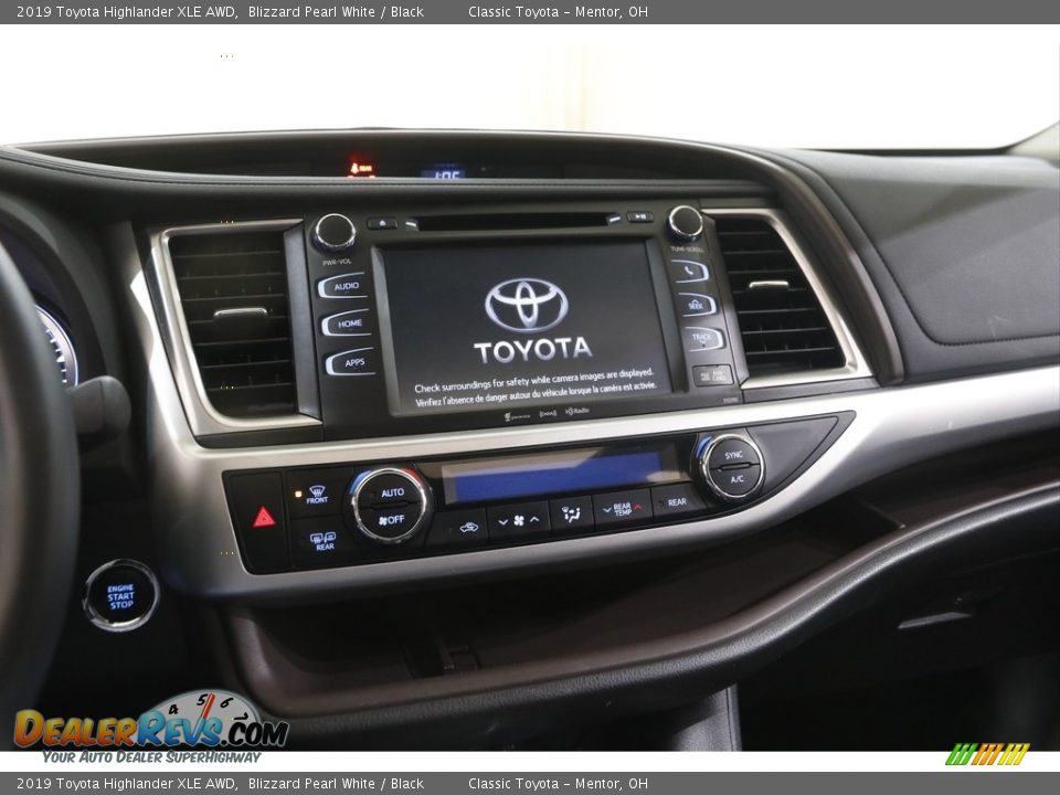 2019 Toyota Highlander XLE AWD Blizzard Pearl White / Black Photo #9