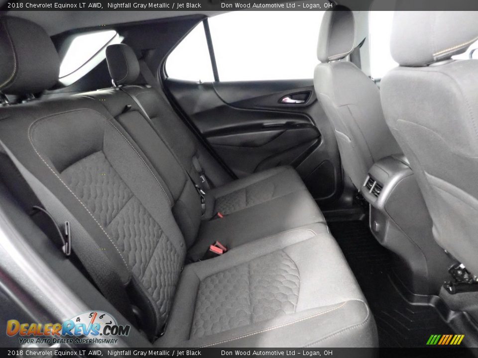 2018 Chevrolet Equinox LT AWD Nightfall Gray Metallic / Jet Black Photo #33