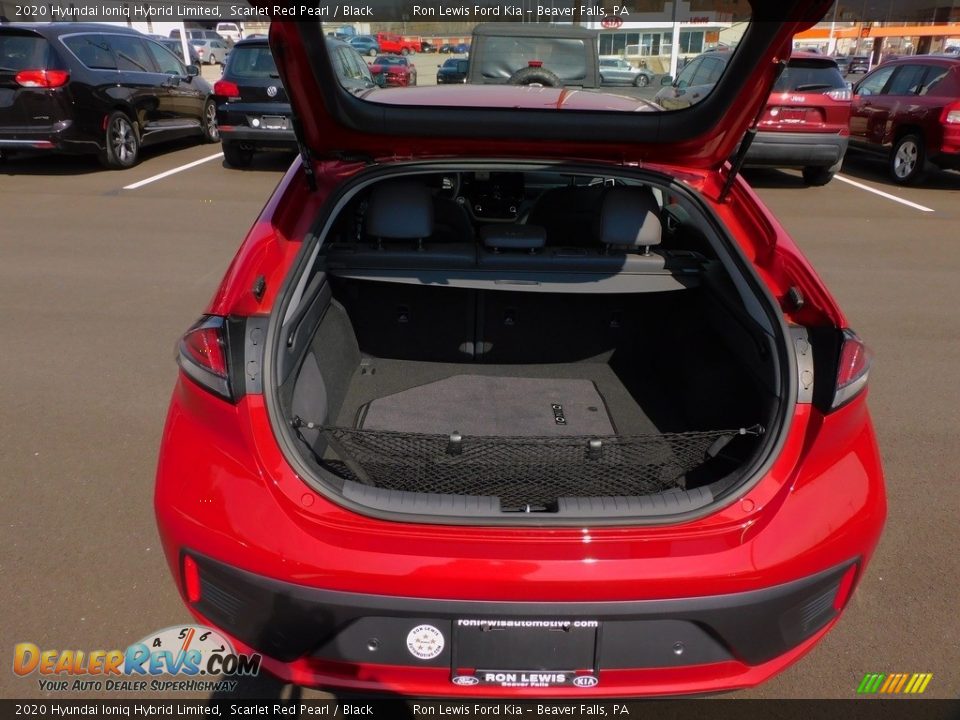 2020 Hyundai Ioniq Hybrid Limited Scarlet Red Pearl / Black Photo #4