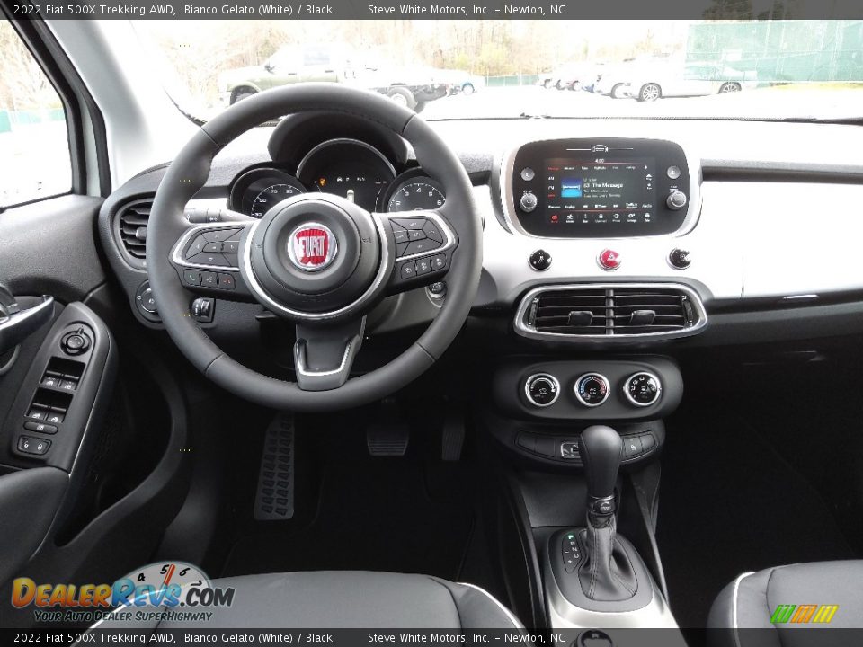 Dashboard of 2022 Fiat 500X Trekking AWD Photo #17