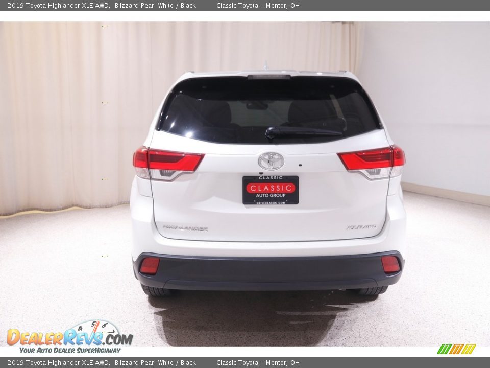 2019 Toyota Highlander XLE AWD Blizzard Pearl White / Black Photo #21