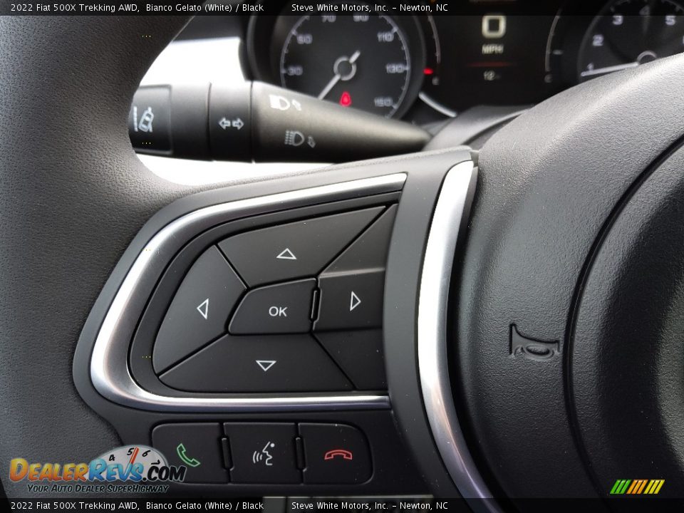 2022 Fiat 500X Trekking AWD Steering Wheel Photo #18