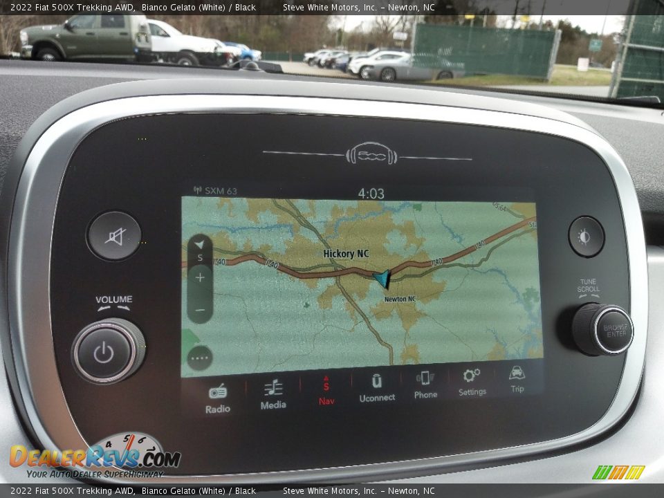 Navigation of 2022 Fiat 500X Trekking AWD Photo #22