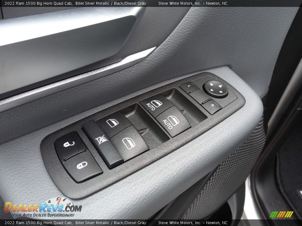 Controls of 2022 Ram 1500 Big Horn Quad Cab Photo #12