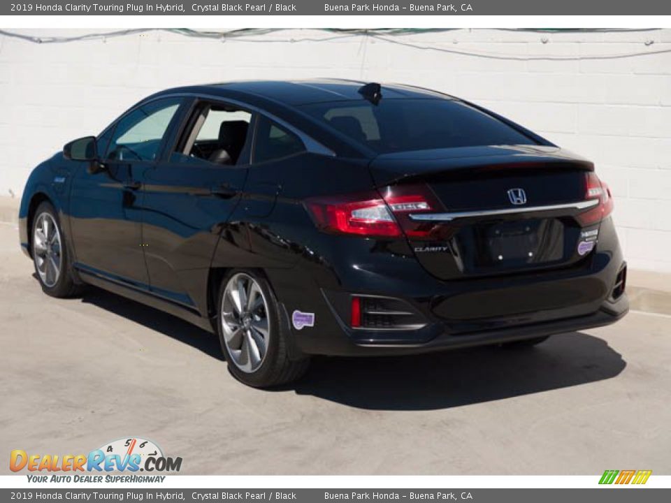 2019 Honda Clarity Touring Plug In Hybrid Crystal Black Pearl / Black Photo #2