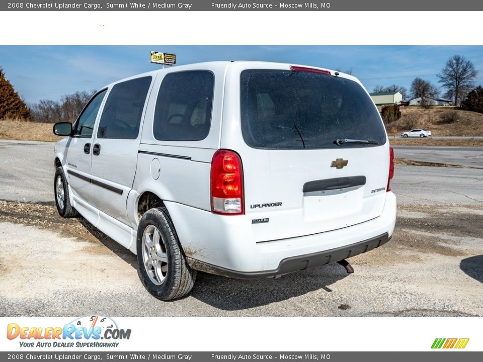 2008 Chevrolet Uplander Cargo Summit White / Medium Gray Photo #6