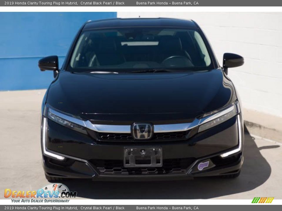 2019 Honda Clarity Touring Plug In Hybrid Crystal Black Pearl / Black Photo #7