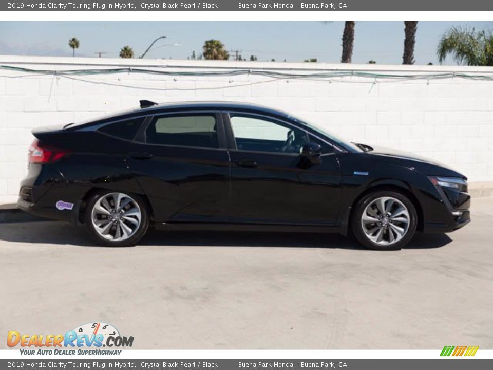 2019 Honda Clarity Touring Plug In Hybrid Crystal Black Pearl / Black Photo #10