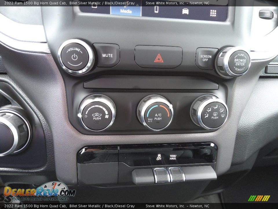 Controls of 2022 Ram 1500 Big Horn Quad Cab Photo #25