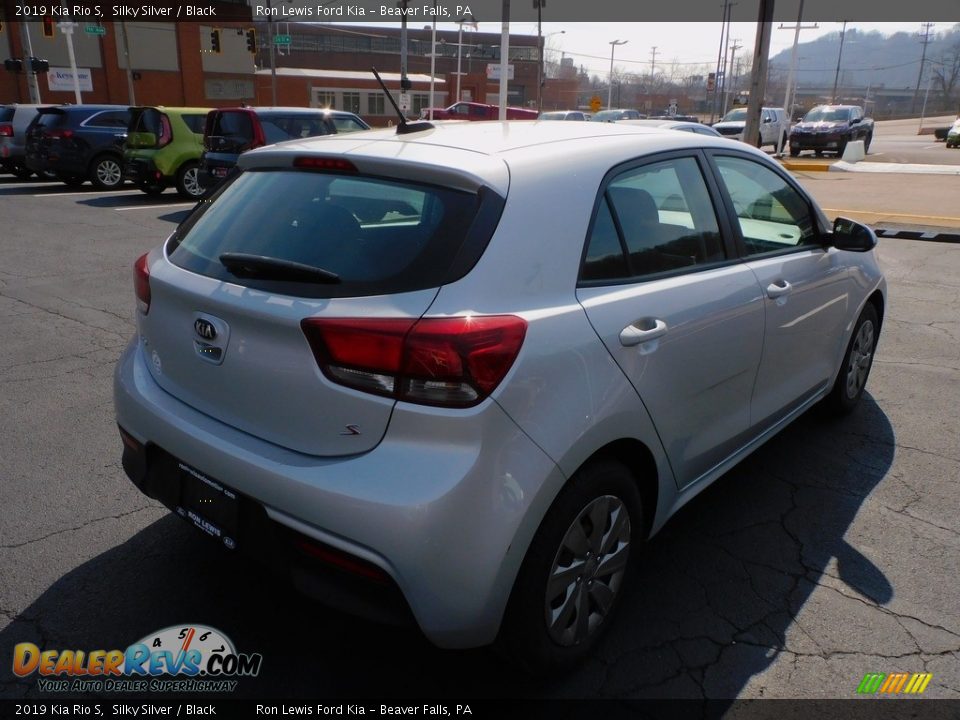 2019 Kia Rio S Silky Silver / Black Photo #2